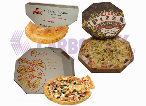 Embalagens para Pizza Oitavada e Calzone
