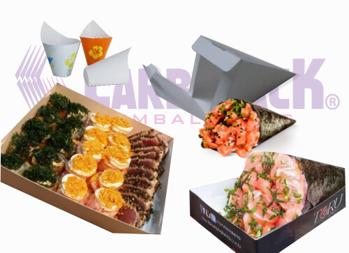 Embalagens para Temaki e Sushi
